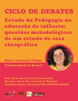 Convite à participação - Ciclo de Debates na Pós Graduação  "Infâncias e Educação Infantil: perspectivas em pesquisas e formação docente"