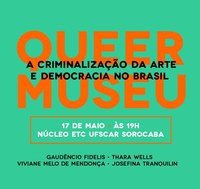 Docente do DCHE promove evento sobre Queermuseu