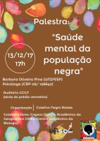 Palestra "Saúde Mental da População Negra"