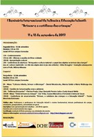 I Seminário Internacional de Infância e Educação Infantil da UFSCar, campus Sorocaba.